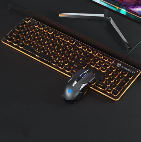 USB Wired Luminous Gaming Keyboard – Ideal for Home & Office Use Creole-boutique