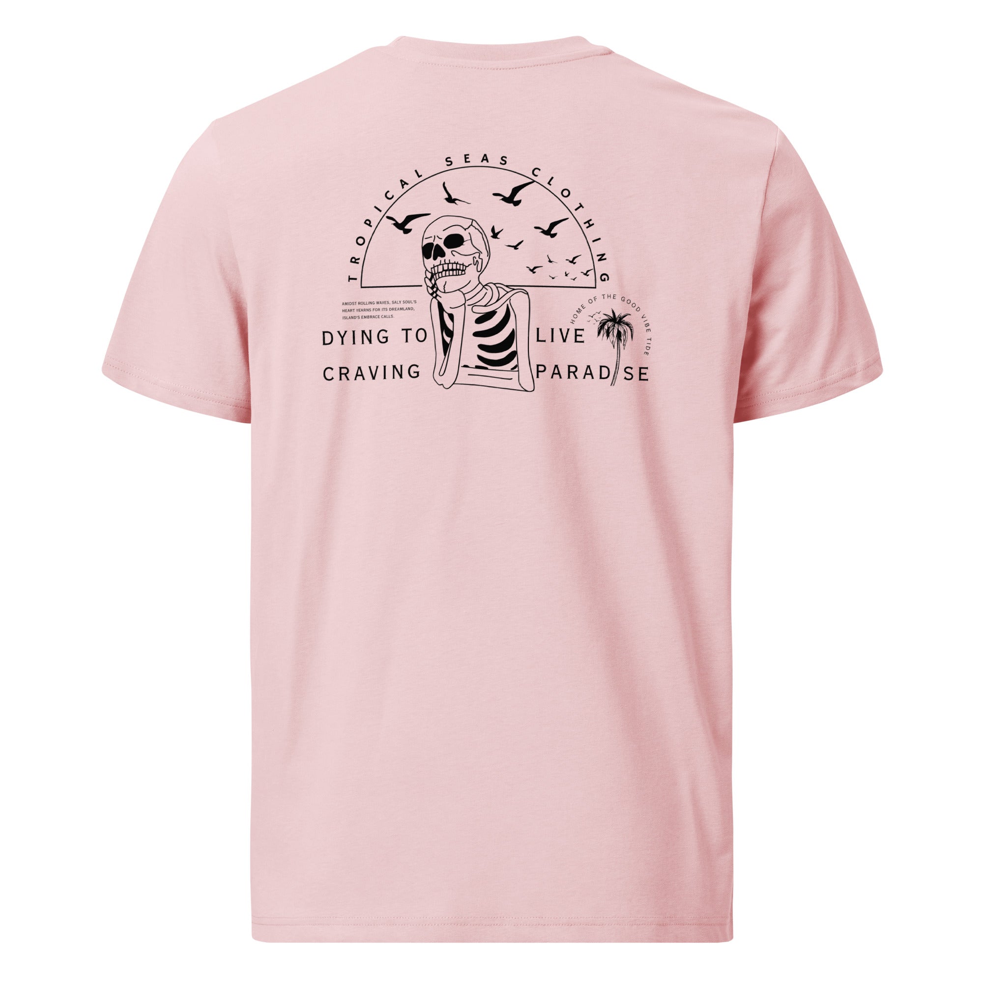 Craving Paradise Skeleton Organic Cotton T-Shirt