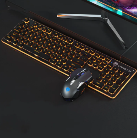 USB Wired Luminous Gaming Keyboard – Ideal for Home & Office Use Creole-boutique