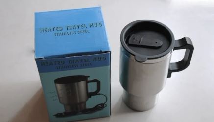 Tasse de voyage chauffante