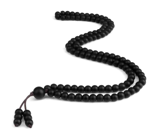 Men's Natural Stone Malachite 108 Beaded Necklace Creole-boutique