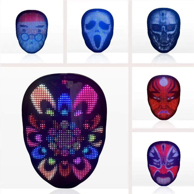LED Face-Changing Glow Mask Creole-boutique