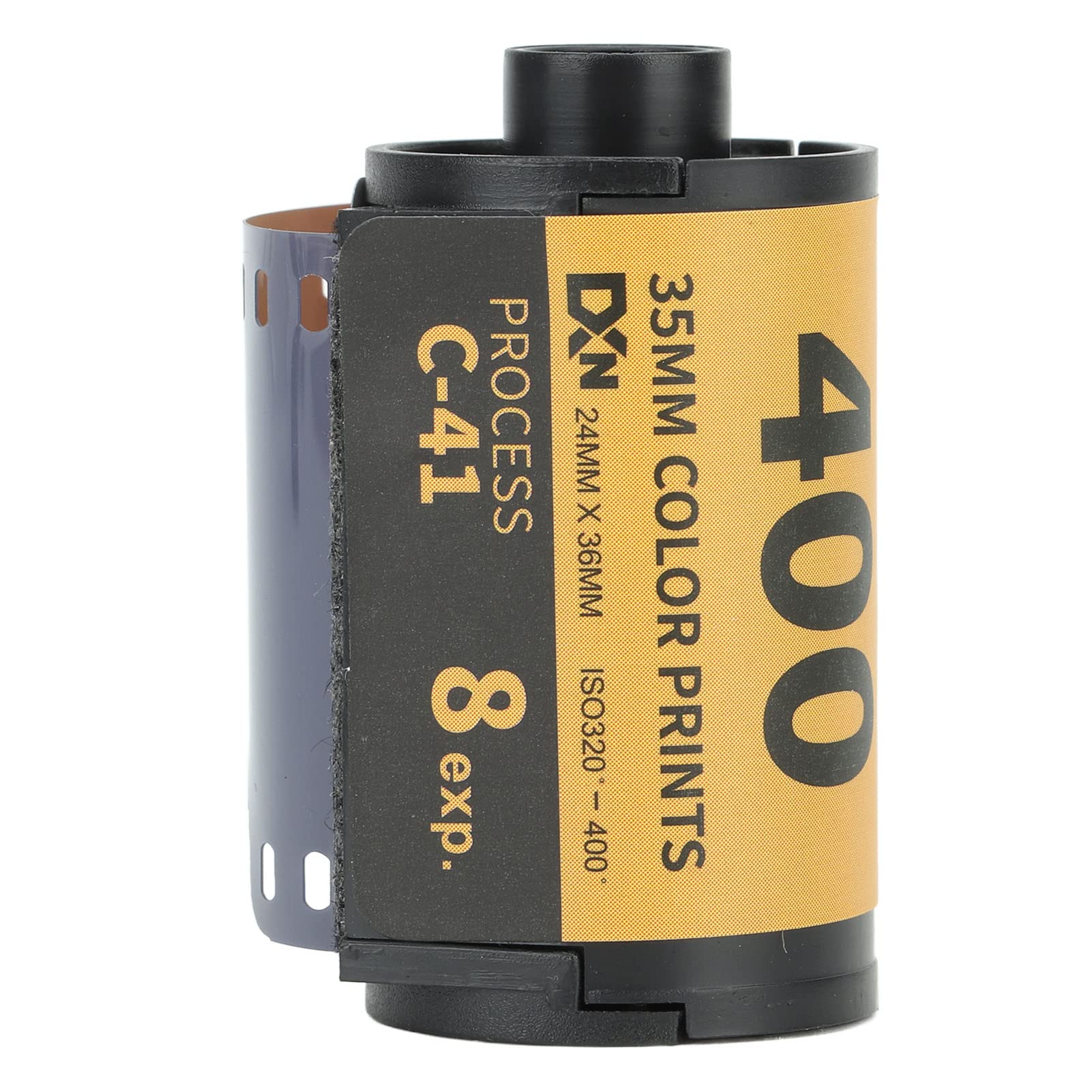 Camera Color Film ISO 320‑400 35mm Camera Color Print Film Fine Grain Wide Exposure Latitude HD Camera Color Negative Film Disposable Photographic Color Film for 135 Camera (8 Sheet)