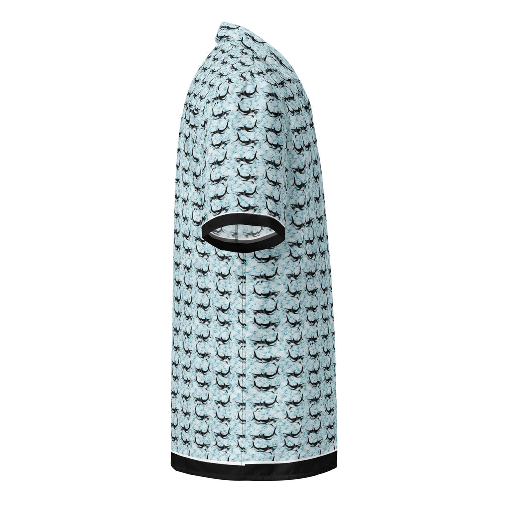 Shark Frenzy button-down shirt