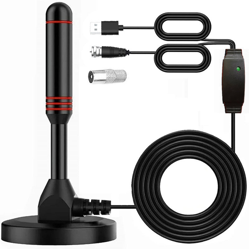 Indoor/Outdoor Suction Cup TV Antenna DTMB DVB-T2 Creole-boutique