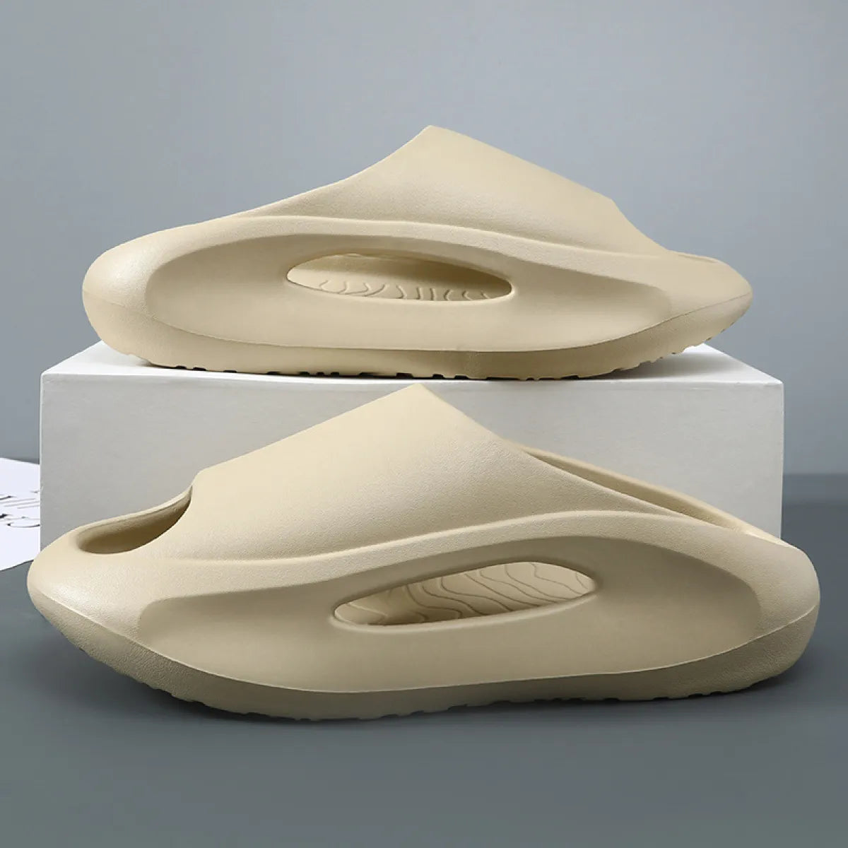 Unisex Peep Toe Summer Slippers