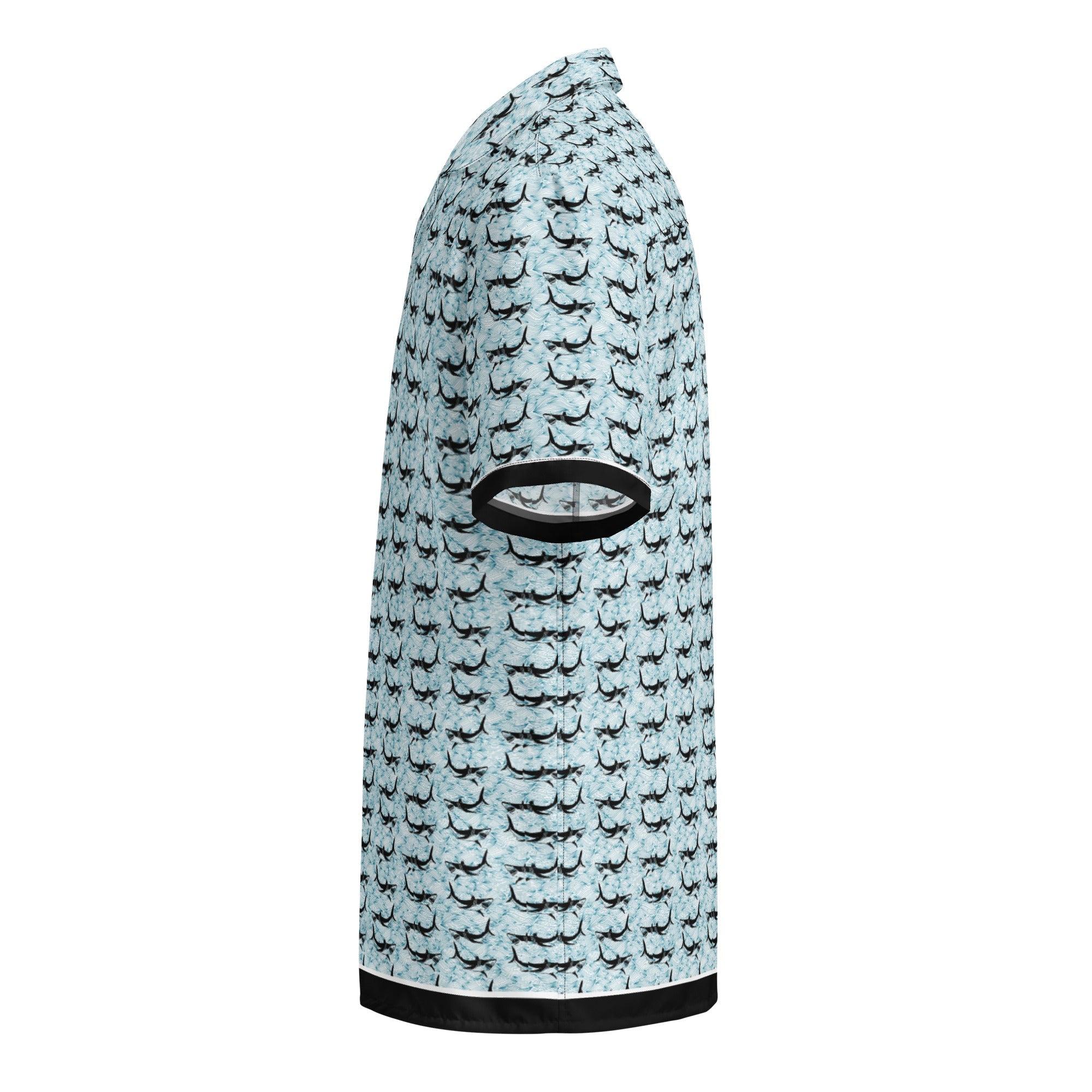 Shark Frenzy button-down shirt