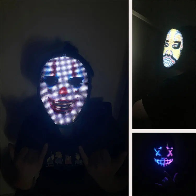 LED Face-Changing Glow Mask Creole-boutique