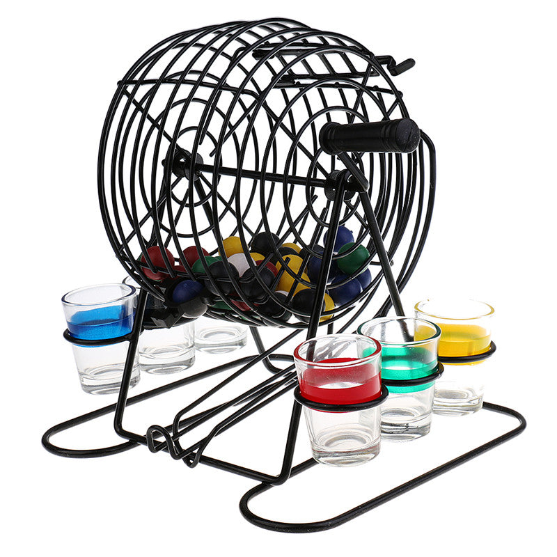 Bingo Game Lottery Machine - American Drinking Game