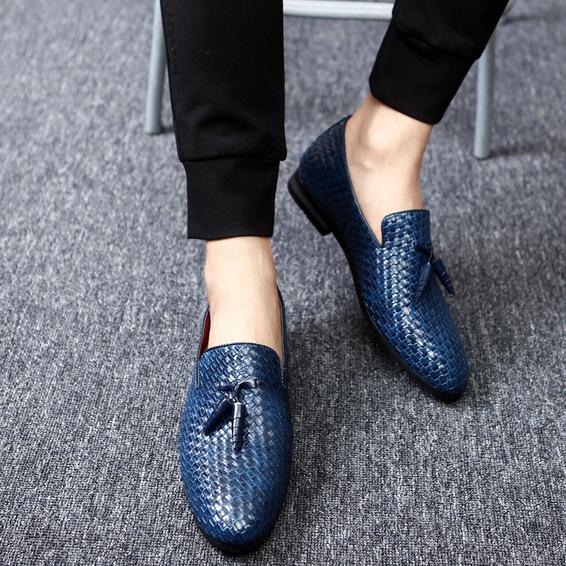 Men's Woven Loafers for Summer