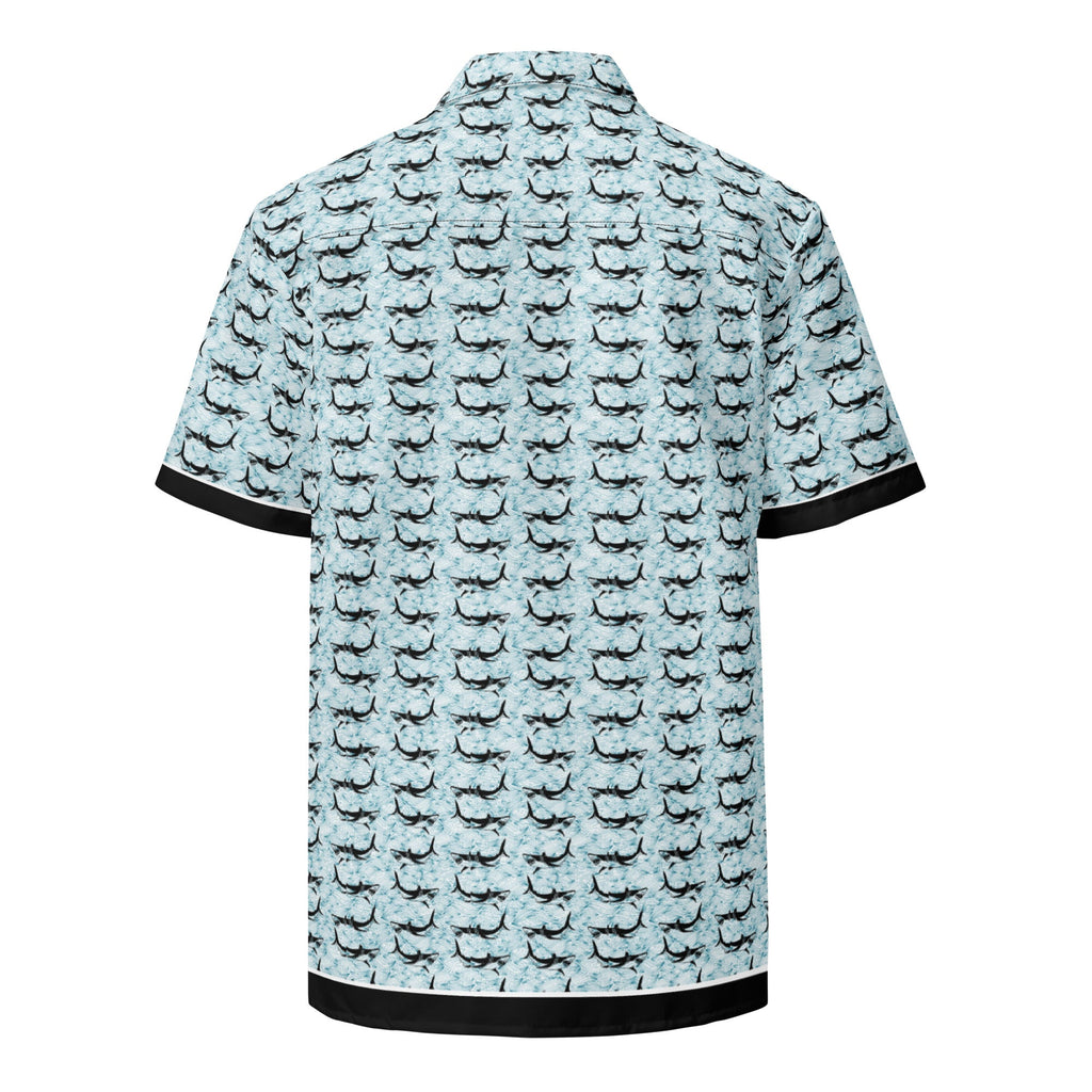 Shark Frenzy button-down shirt