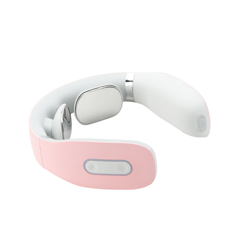 Smart Neck Massager with Electrical Pulse and Vibration