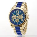 Watch with Three Eyes and Steel Bracelet, Geneva Style