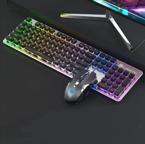 USB Wired Luminous Gaming Keyboard – Ideal for Home & Office Use Creole-boutique