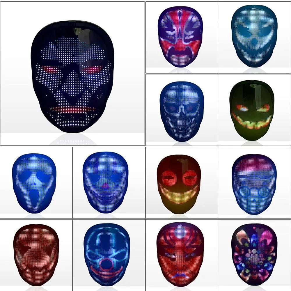 LED Face-Changing Glow Mask Creole-boutique