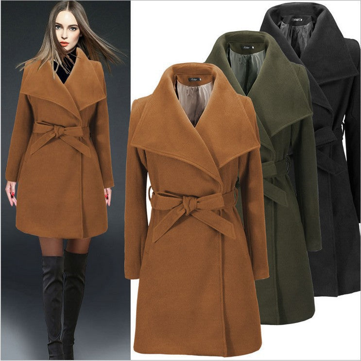 Manteau en laine pour femme