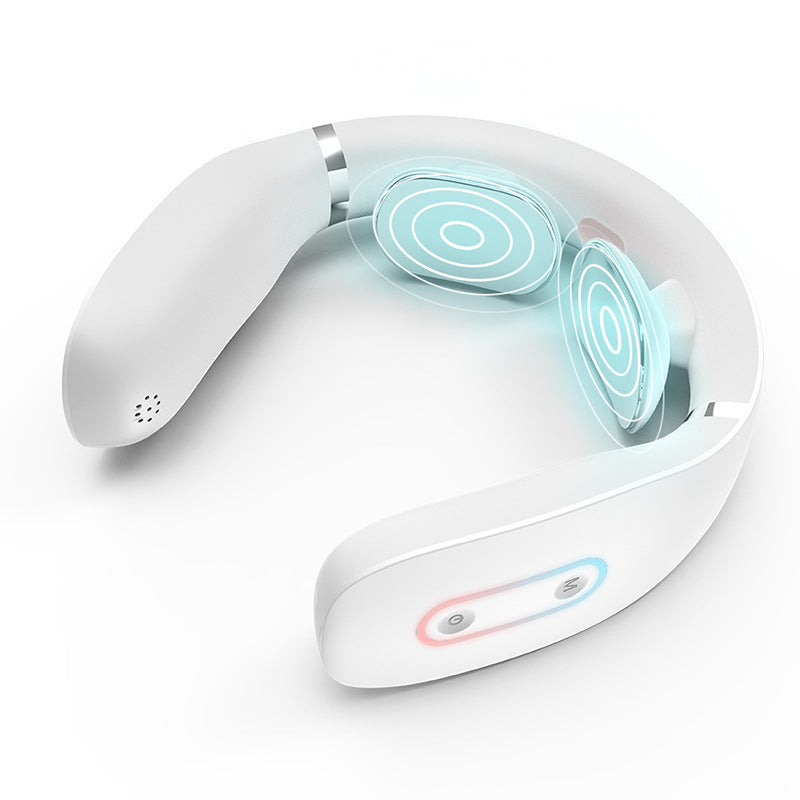 Smart Neck Massager with Electrical Pulse and Vibration