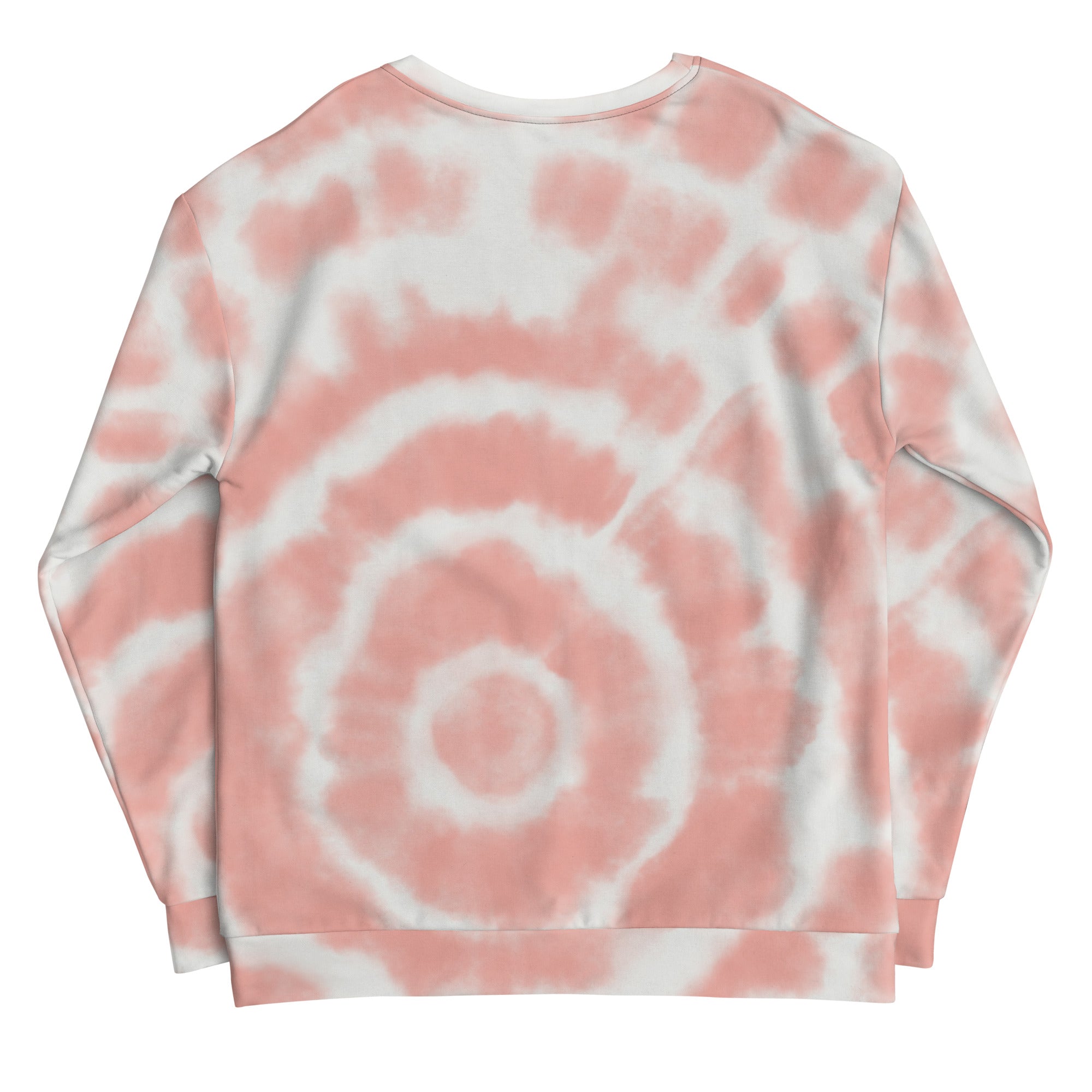 Peach Tie-Dye Vibe Tropical Sweatshirt Creole-boutique