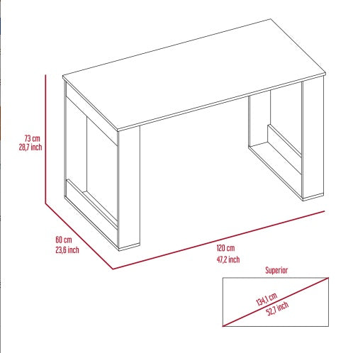 Aurora Writing Computer Desk Creole-boutique