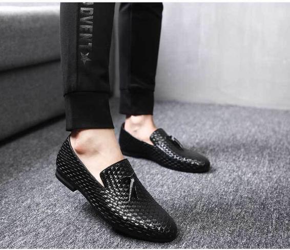 Men's Woven Loafers for Summer