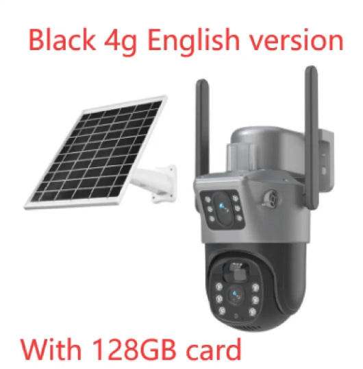 Caméra de surveillance solaire