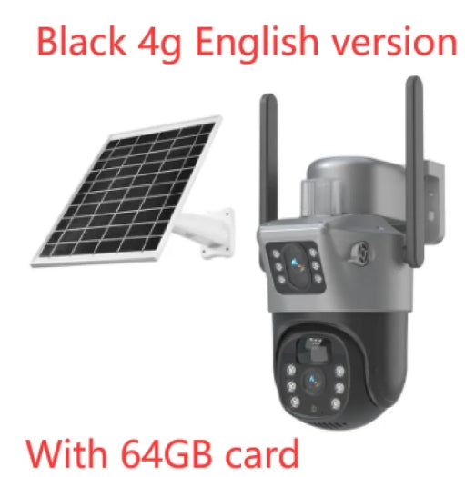 Caméra de surveillance solaire