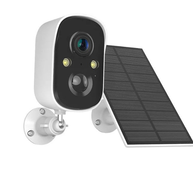 Caméra solaire de surveillance sans fil