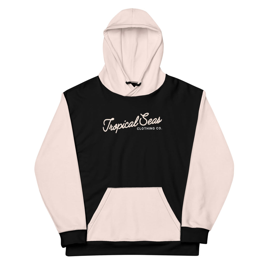 Pink Sand Two-Toned Tropical Seas Hoodie Creole-boutique