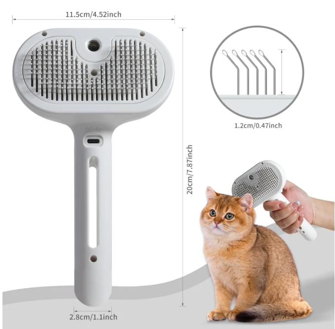 Pet Hair Spray Brush Creole-boutique