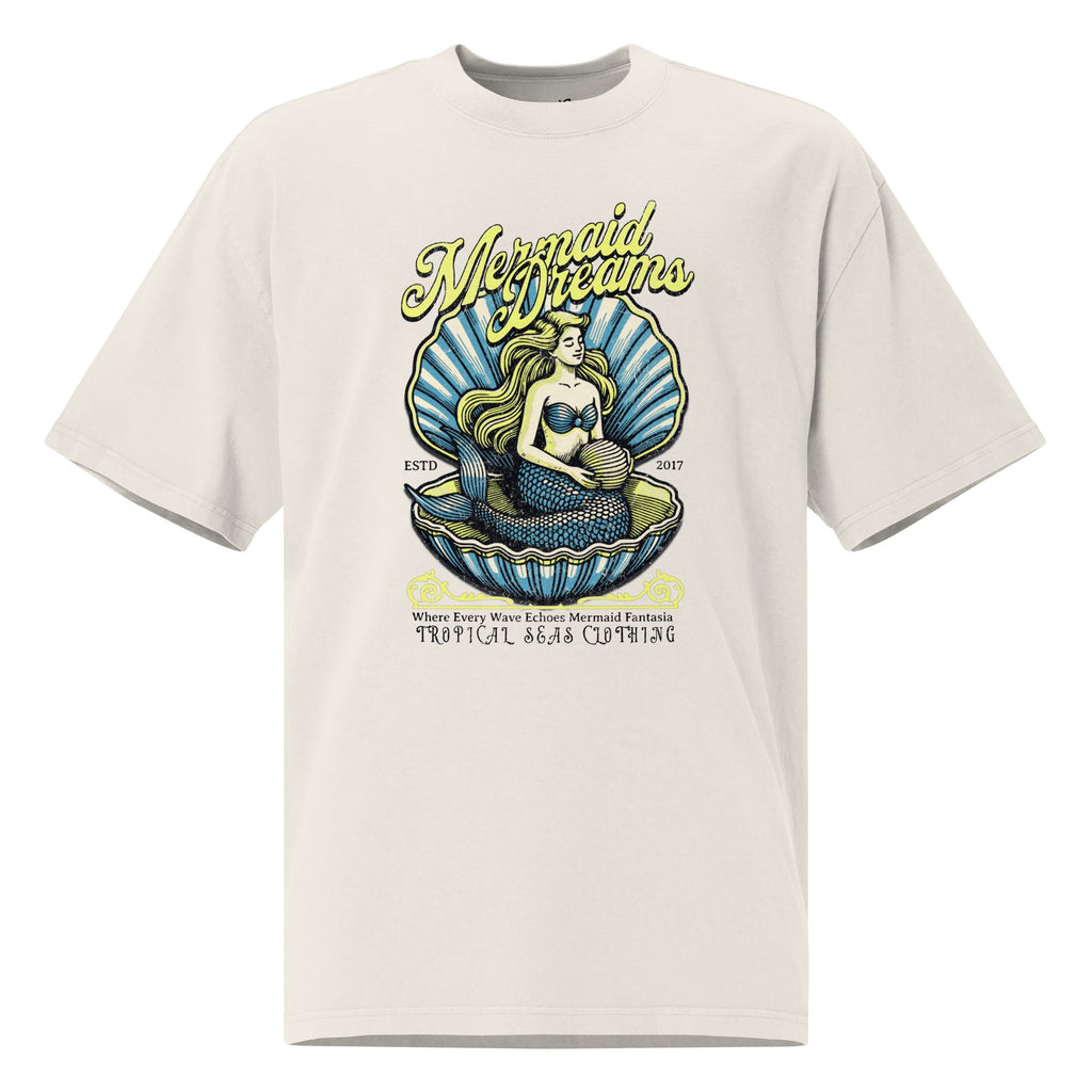Oversized Mermaid Dreams faded t-shirt Creole-boutique