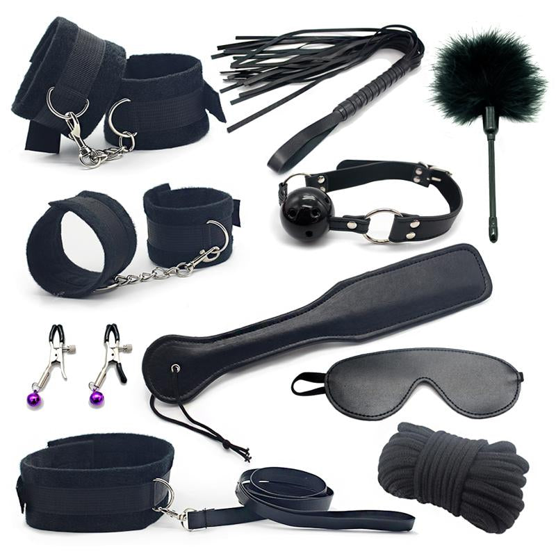 10-Piece Plush Strap Teasing Toy Set Creole-boutique