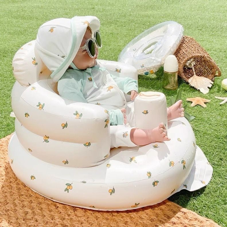 Inflatable Baby Chair for Dining & Bath Creole-boutique