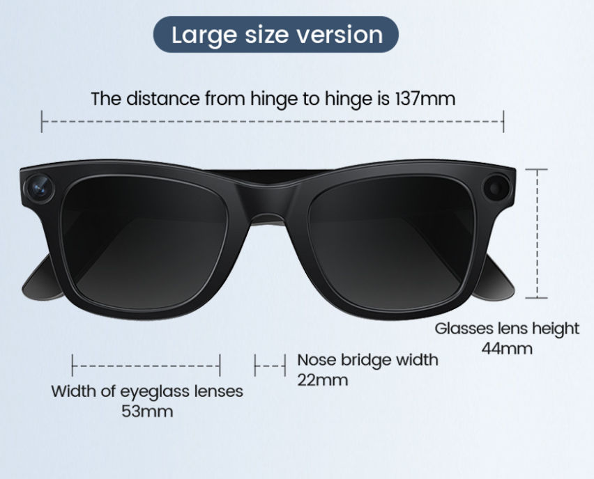 AI Camera Smart Glasses Creole-boutique