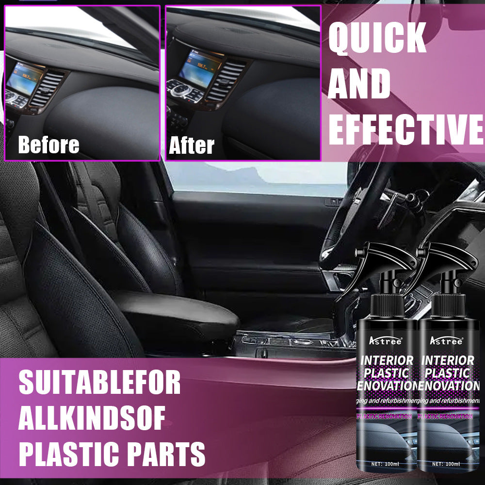 Astree Car Plastic Renovator for Interior Care