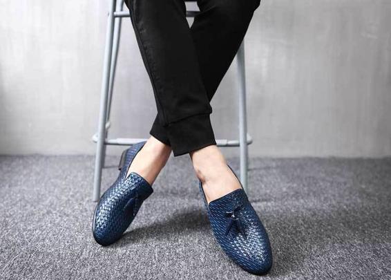 Men's Woven Loafers for Summer