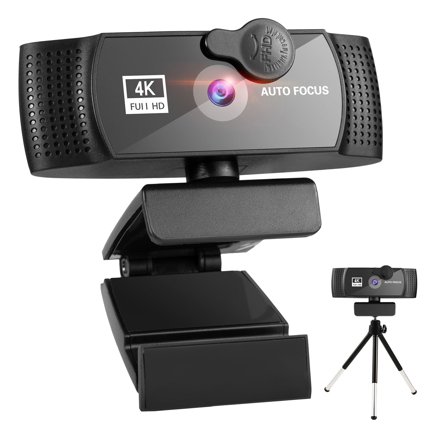 4K Auto Focus Beauty Computer Camera with 1080p