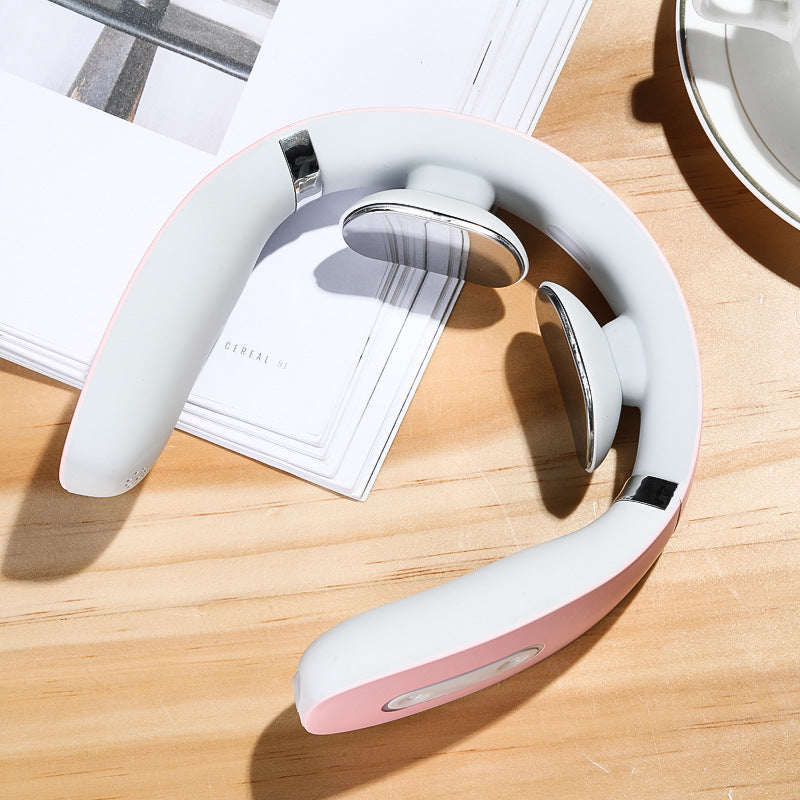 Smart Neck Massager with Electrical Pulse and Vibration