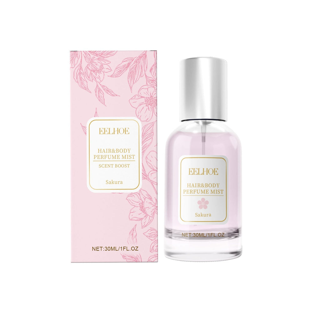 EELHOE Cherry Blossom Body Hair Eau De Parfum Spray Elegant Dating Atmosphere Natural Niche Eau De Parfum Spray Creole-boutique