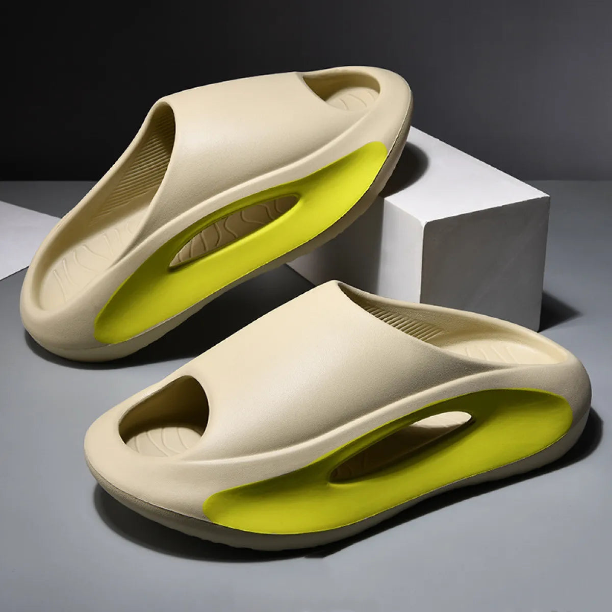 Unisex Peep Toe Summer Slippers
