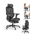 Chaises de bureau à dossier haut