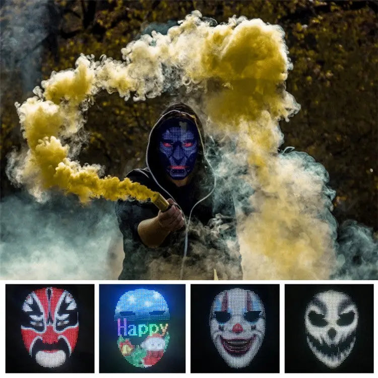 LED Face-Changing Glow Mask Creole-boutique