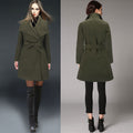 Manteau en laine pour femme